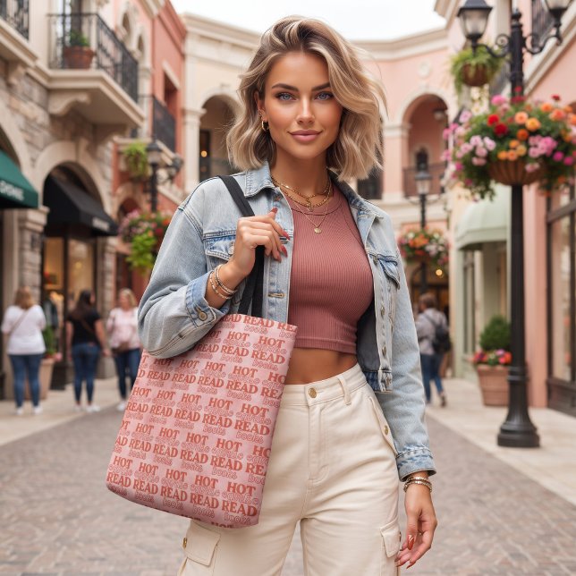 Bolsa Tote Garotas Quentes Lêem Livros (Criador carregado)