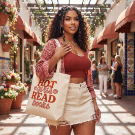 Bolsa Tote Garotas Quentes Lêem Livros