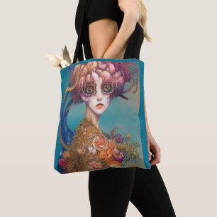 Bolsa Tote Garotas Whimsical Enfrentam Feiticeira Ninfa Toque