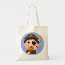 Bolsa Tote Garoto bonitinho numa fantasia de Dia das Bruxas p