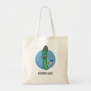 Bolsa Tote Gás aspargo Cute Asparagus Veggie Pun
