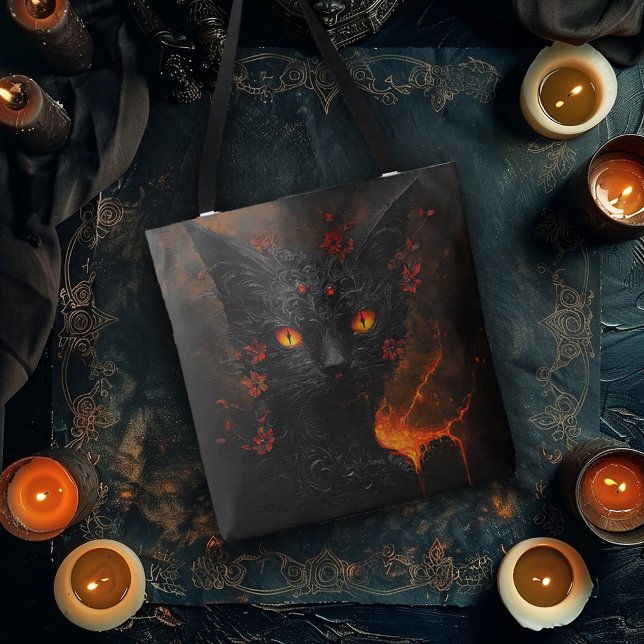 Bolsa Tote Gata do Inferno (Criador carregado)