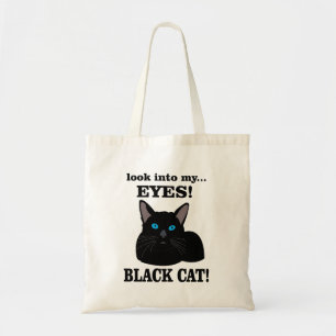 Bolsa Tote Gata Preta Louca por Gatos Gata Preta