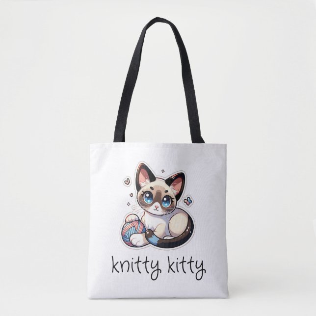 Bolsa Tote Gatinho (Frente)