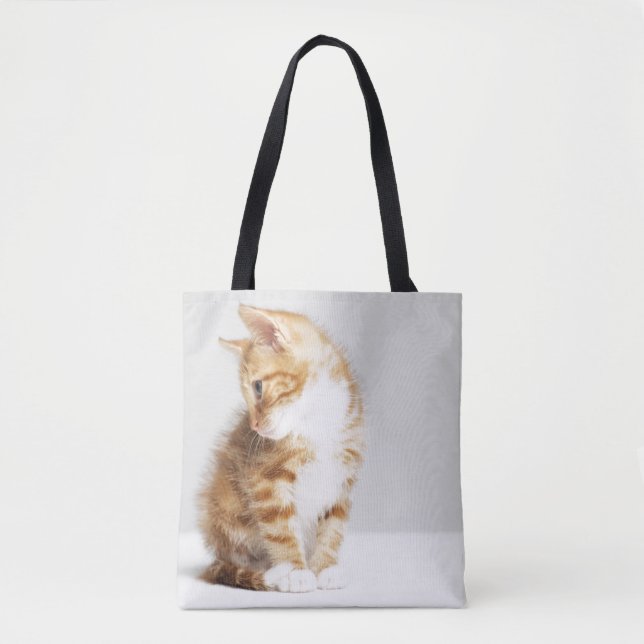 Bolsa Tote Gatinho do gengibre (Frente)