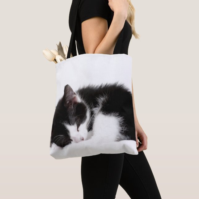 Bolsa Tote Gatinho do sono (Close Up)