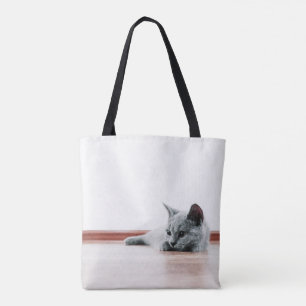 Bolsa Tote Gatinho Gatinho Gelado Escocês Super Bonito