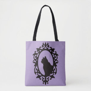 Bolsa Tote Gatinho Gótico Vitoriano
