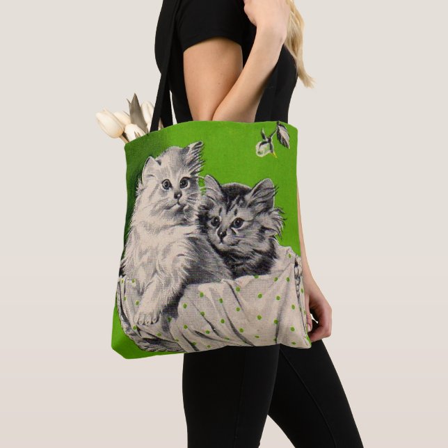 Bolsa Tote gatinho pequeno gatinho (Close Up)