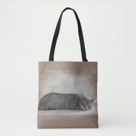 Bolsa Tote Gatinho relaxado