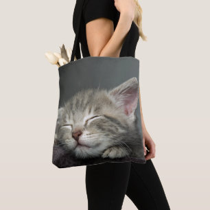 Bolsa Tote Gatinho sonolento