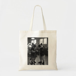 Bolsa Tote Gatinhos de Salto