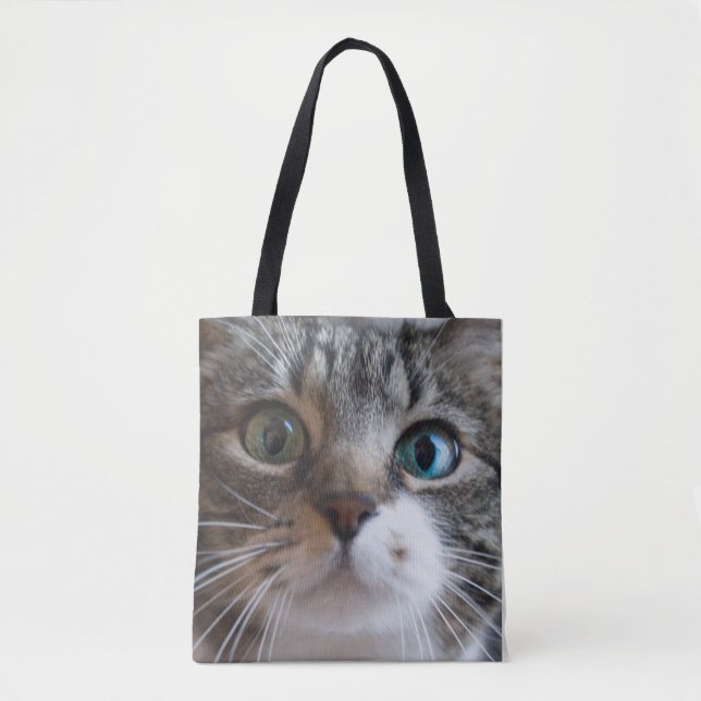 Bolsa Tote Gato bonito (Frente)