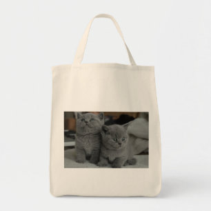 Bolsa Tote gato bonito do gatinho novo do meow do purr do
