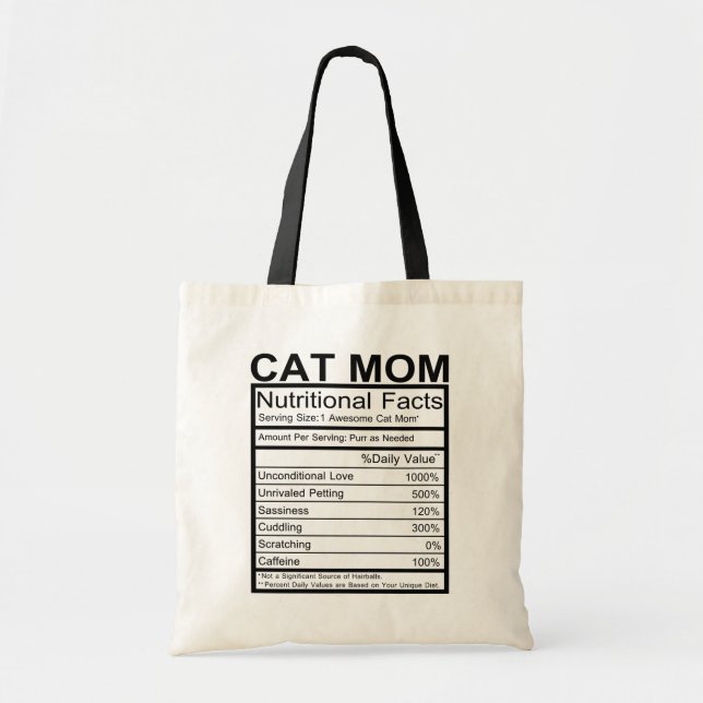 Bolsa Tote Gato Bonito Mãe Gatinho Gatinho Preto Maluco Gatin (Frente)