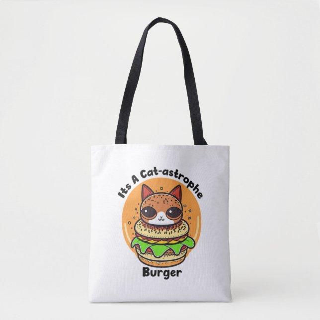 Bolsa Tote Gato Burger 1 (Frente)