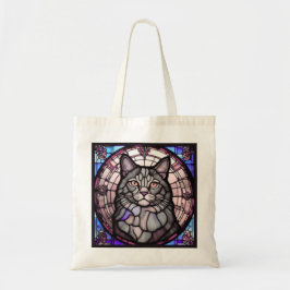 Bolsa Tote Gato Cinza 