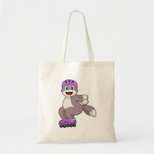 Bolsa Tote Gato com skates