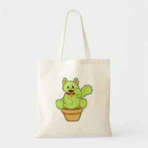 Bolsa Tote Gato como Cactus