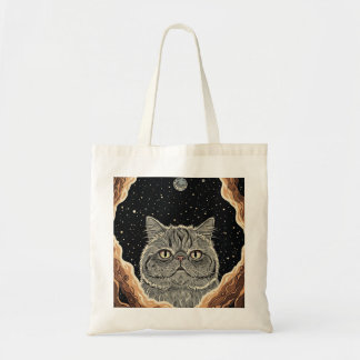Bolsa Tote Gato Cósmico