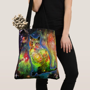 Bolsa Tote Gato Cósmico Omicron