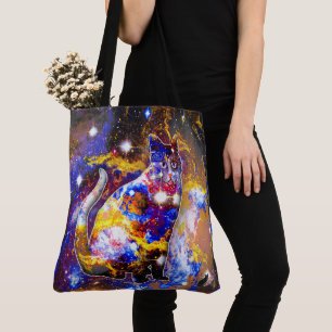 Bolsa Tote Gato Cósmico Psi