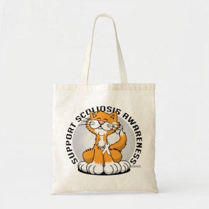 Bolsa Tote Gato da escoliose