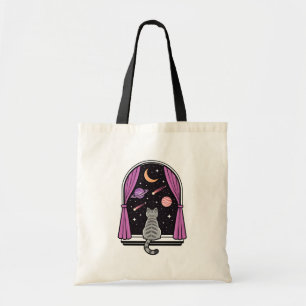 Bolsa Tote Gato da Janela