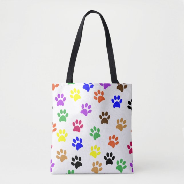 Bolsa Tote Gato de Amante de os animais de sobrevoo de Cão Co (Frente)