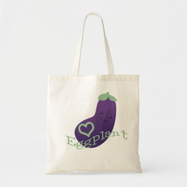 Bolsa Tote Gato-de-bico-púrpura (Frente)