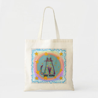Bolsa Tote Gato de Borda