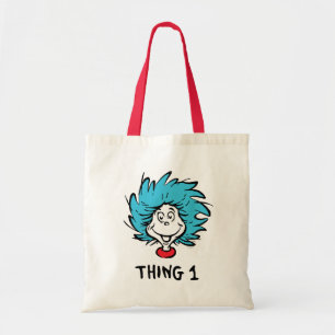 Bolsa Tote Gato de Chapéu Coisa Um