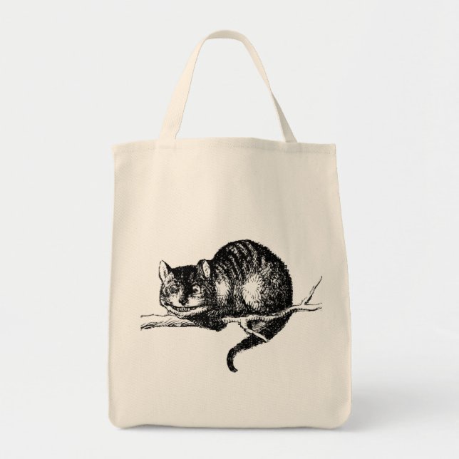 Bolsa Tote Gato de Cheshire (Frente)