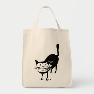 Bolsa Tote Gato de Grinning