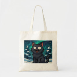 Bolsa Tote Gato de Natal Islandês Yule