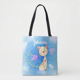Bolsa Tote Gato de Sonho
