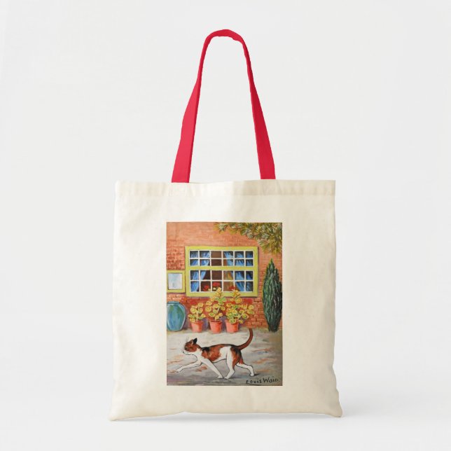 Bolsa Tote Gato de voga, Louis Wain (Frente)