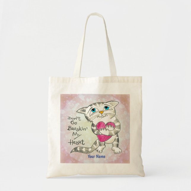 Bolsa Tote Gato do Desamor (Frente)