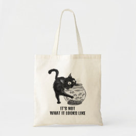Bolsa Tote Gato e Peixe
