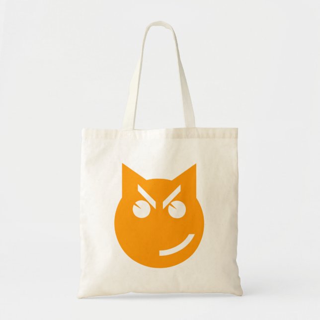 Bolsa Tote Gato Emoji Esmirante (Frente)