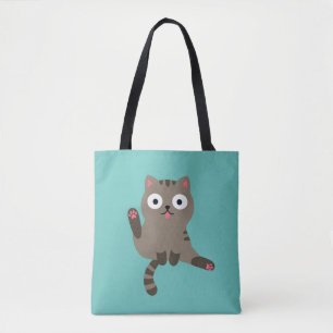 Bolsa Tote Gato Engraçado