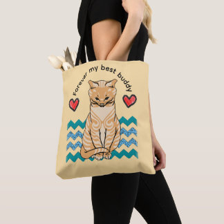 Bolsa Tote gato engraçado