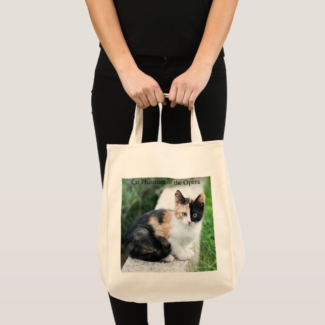 Bolsa Tote Gato Fantasma da Ópera (Frente (produto))