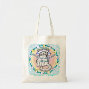 Bolsa Tote Gato Feliz