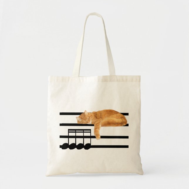Bolsa Tote Gato-gato-de-mesa (Frente)