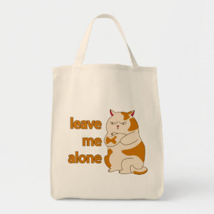 Bolsa Tote Gato gordo me deixa em paz