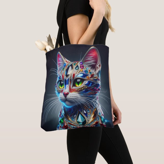 Bolsa Tote Gato Joalheiro (Close Up)