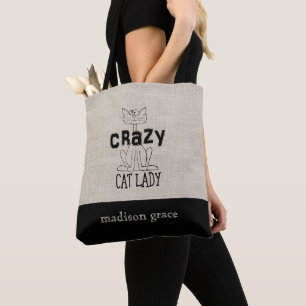 Bolsa Tote Gato Louco
