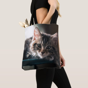 Bolsa Tote Gato malhado doce