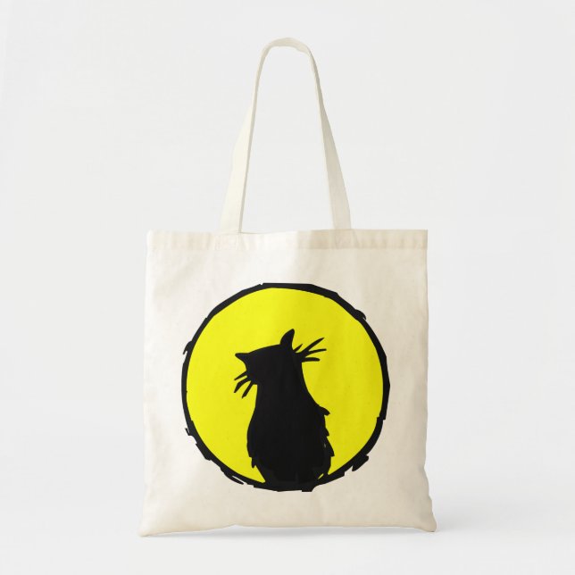 Bolsa Tote Gato na Lua (Frente)